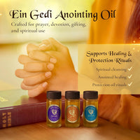 Ein Gedi Anointing Oil Set - 10ml/0.34oz Each Bottle